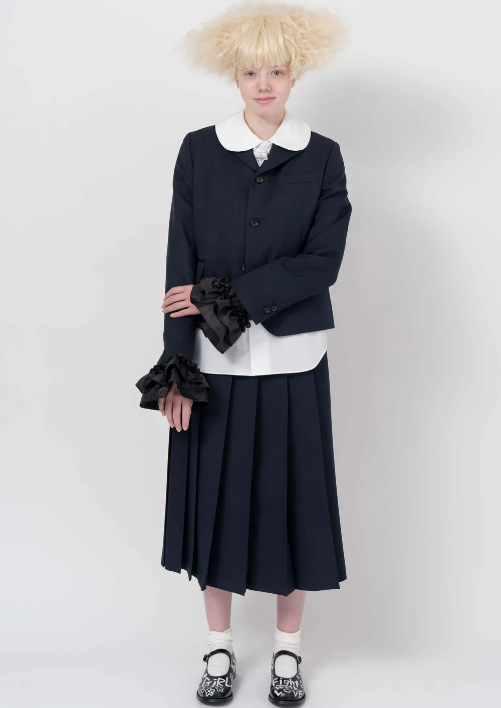 コムデギャルソンガール 2026年秋冬 LOOK 6