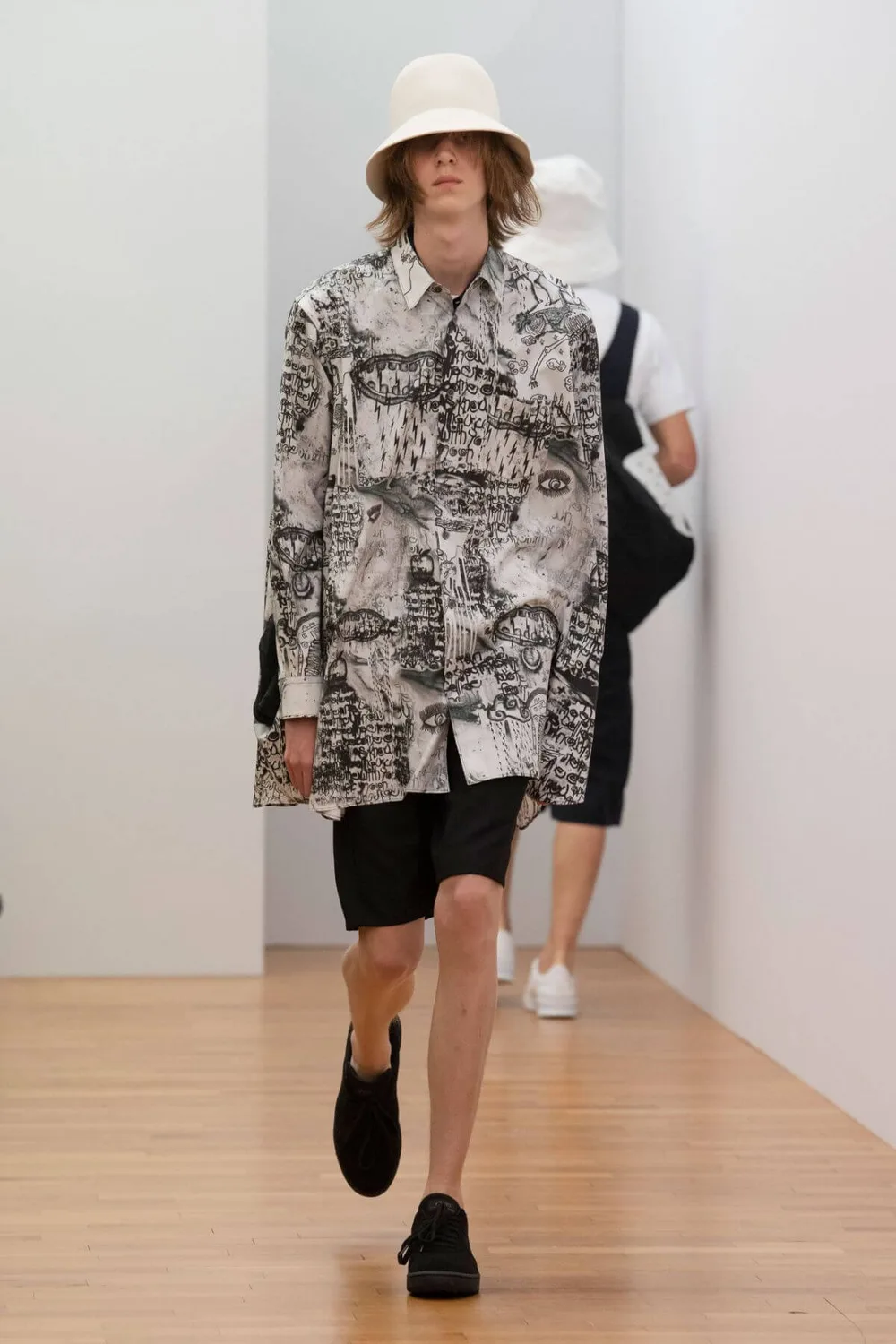 コムデギャルソンシャツ 2023年春夏 LOOK 21