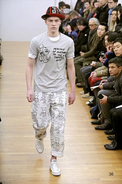 コムデギャルソンシャツ 2013秋冬 LOOK 36