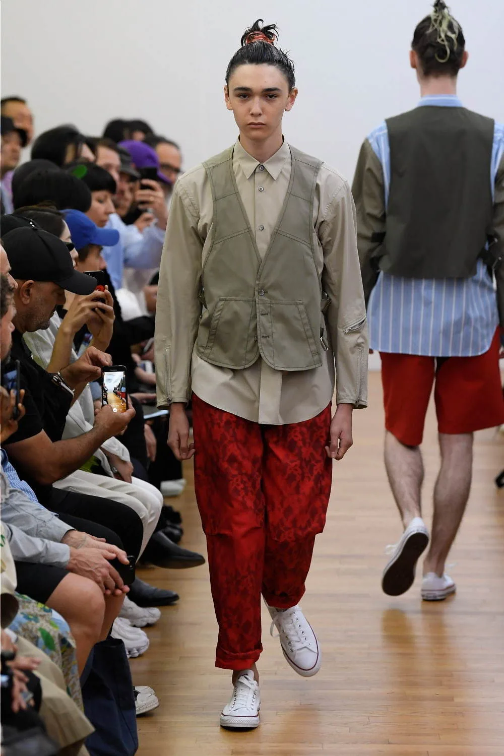 コムデギャルソンシャツ 2020春夏 LOOK 22