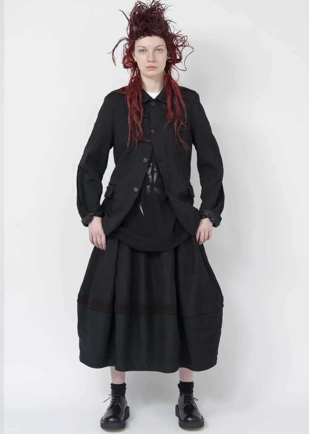 ブラックコムデギャルソン 2025年秋冬 LOOK 22