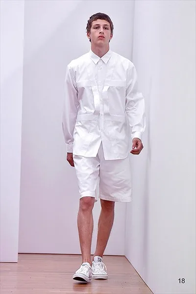 コムデギャルソンシャツ 2017春夏 LOOK 18
