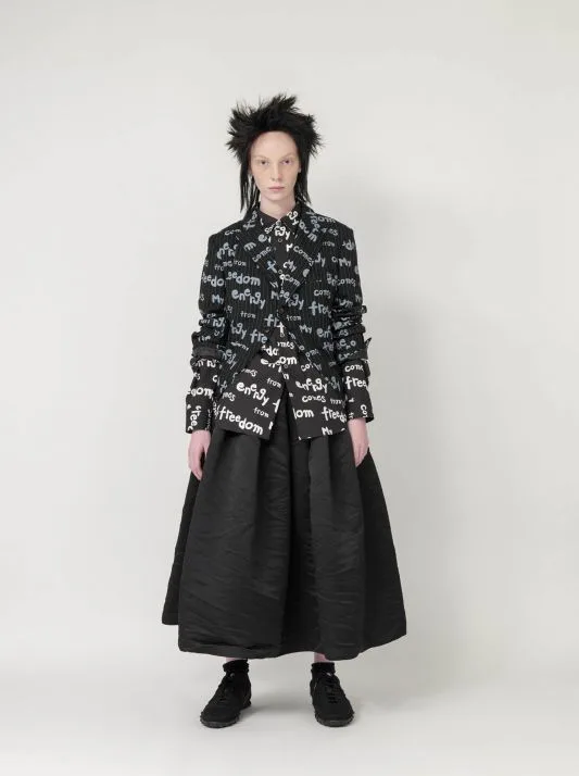 ブラックコムデギャルソン 2019秋冬 LOOK 36