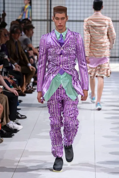 コムデギャルソンオムプリュス 2019春夏 LOOK 28