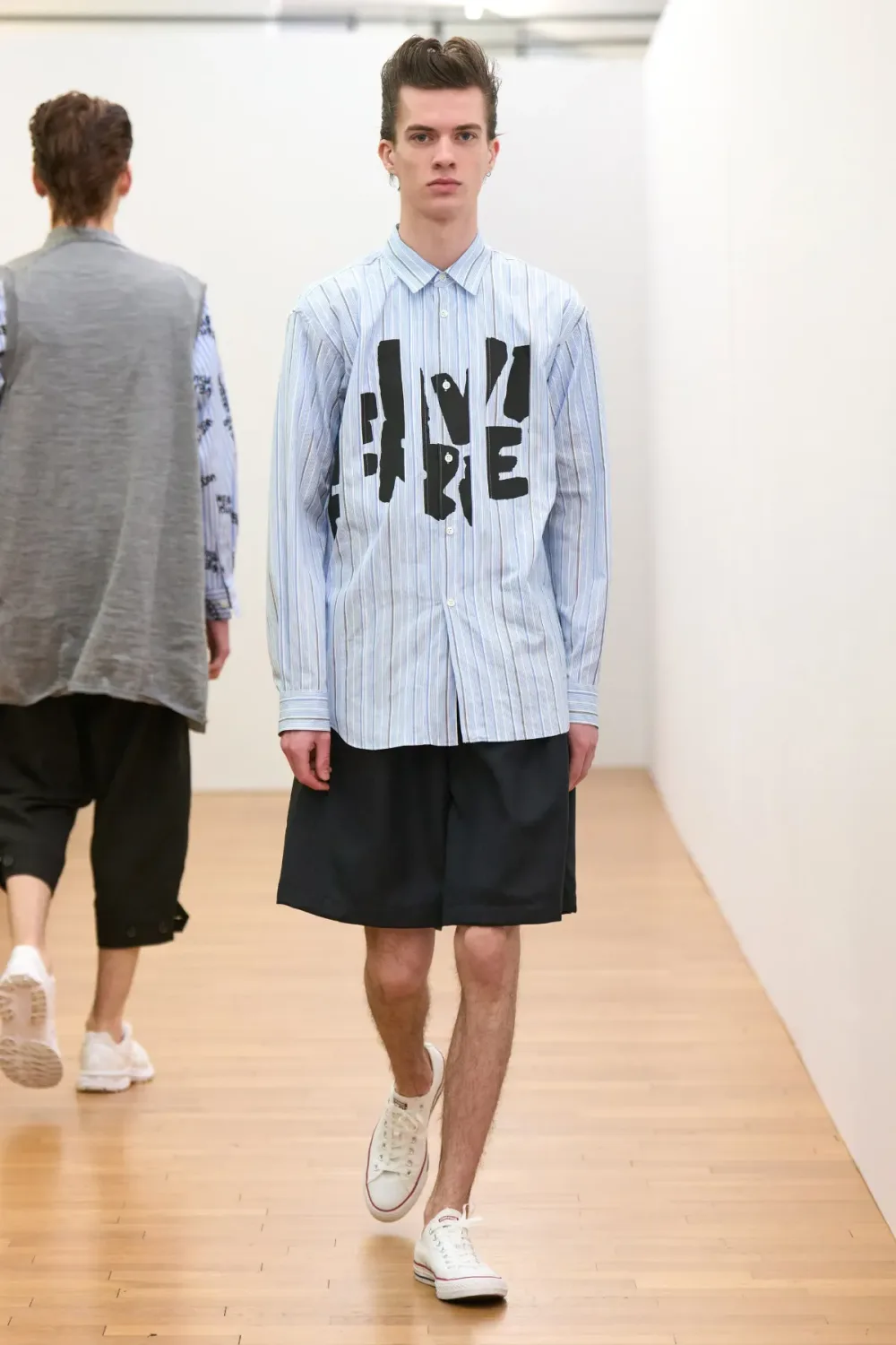 コムデギャルソンシャツ 2024年秋冬 LOOK 35