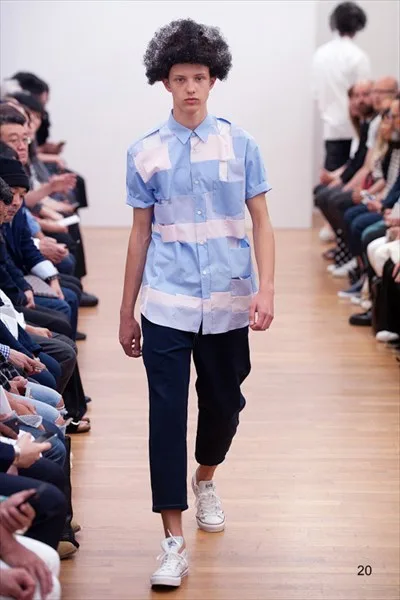 コムデギャルソンシャツ 2016春夏 LOOK 20