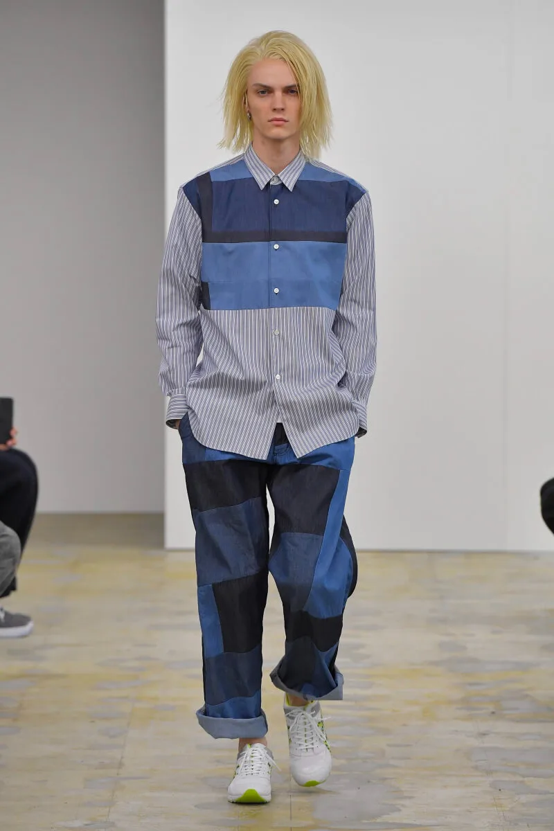 コムデギャルソンシャツ 2021年秋冬 LOOK 24