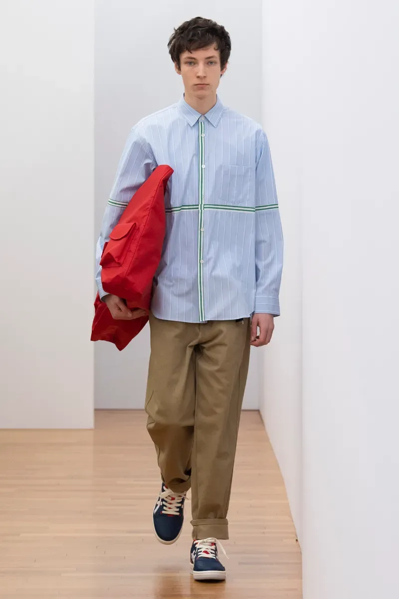 コムデギャルソンシャツ 2023年秋冬 LOOK 20