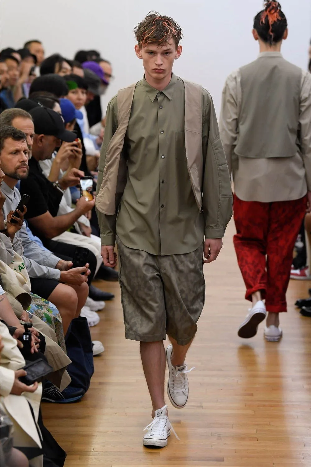 コムデギャルソンシャツ 2020春夏 LOOK 23