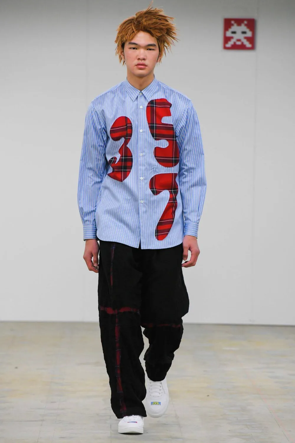コムデギャルソンシャツ 2022年秋冬 LOOK 27