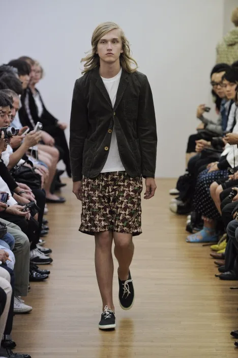 コムデギャルソンシャツ 2010春夏 LOOK 17