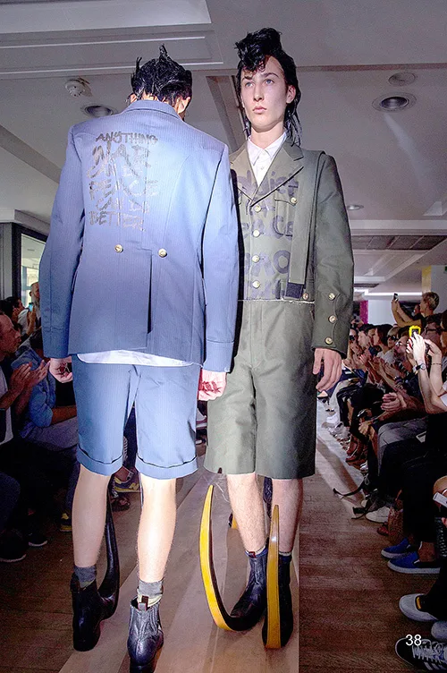 コムデギャルソンオムプリュス 2015春夏 LOOK 37