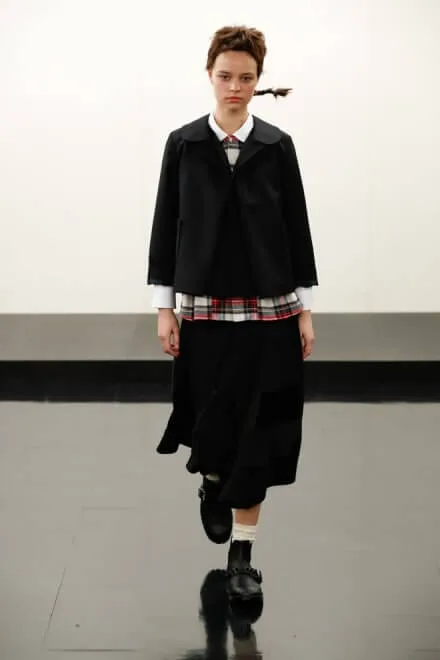 トリココムデギャルソン 2017秋冬 LOOK 18