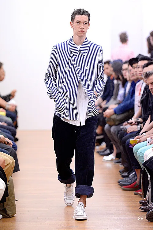 コムデギャルソンシャツ 2015春夏 LOOK 29