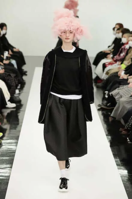 トリココムデギャルソン 2020秋冬 LOOK 21