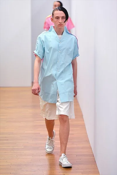 コムデギャルソンシャツ 2018春夏 LOOK 18