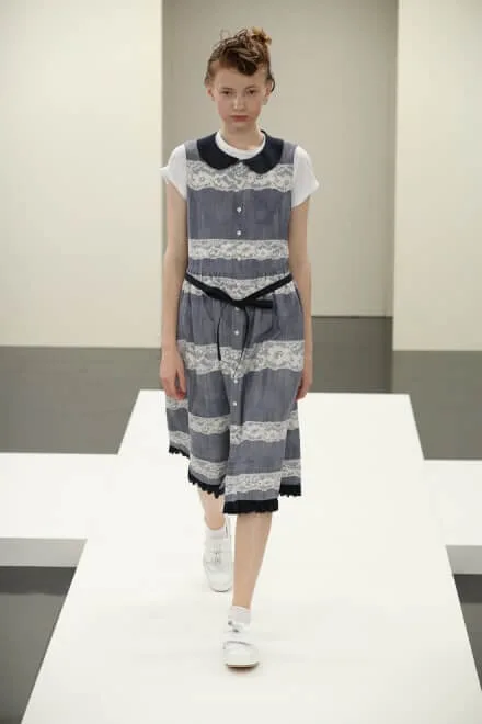 トリココムデギャルソン 2017春夏 LOOK 19