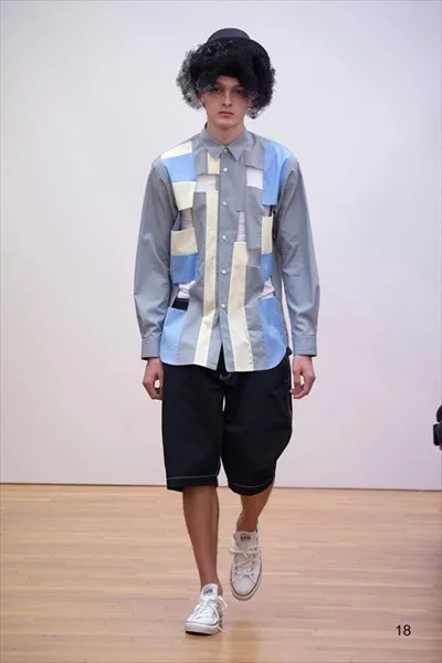 コムデギャルソンシャツ 2016春夏 LOOK 18
