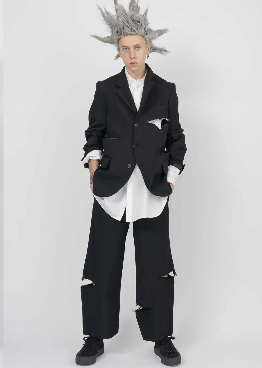 ブラックコムデギャルソン 2025年春夏 LOOK 19