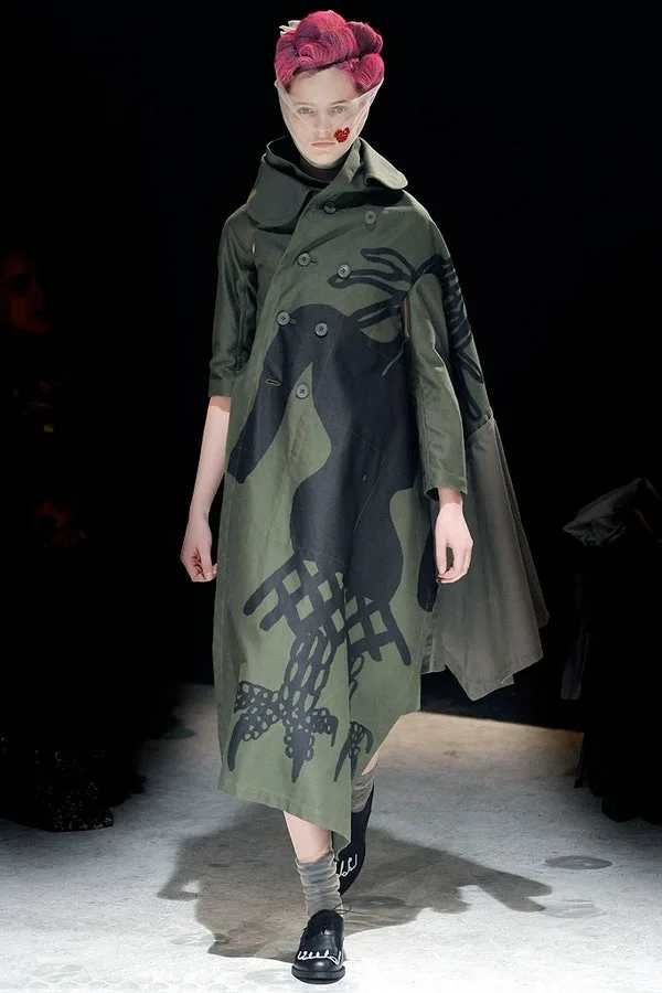 コムデギャルソン 2009秋冬 LOOK 10