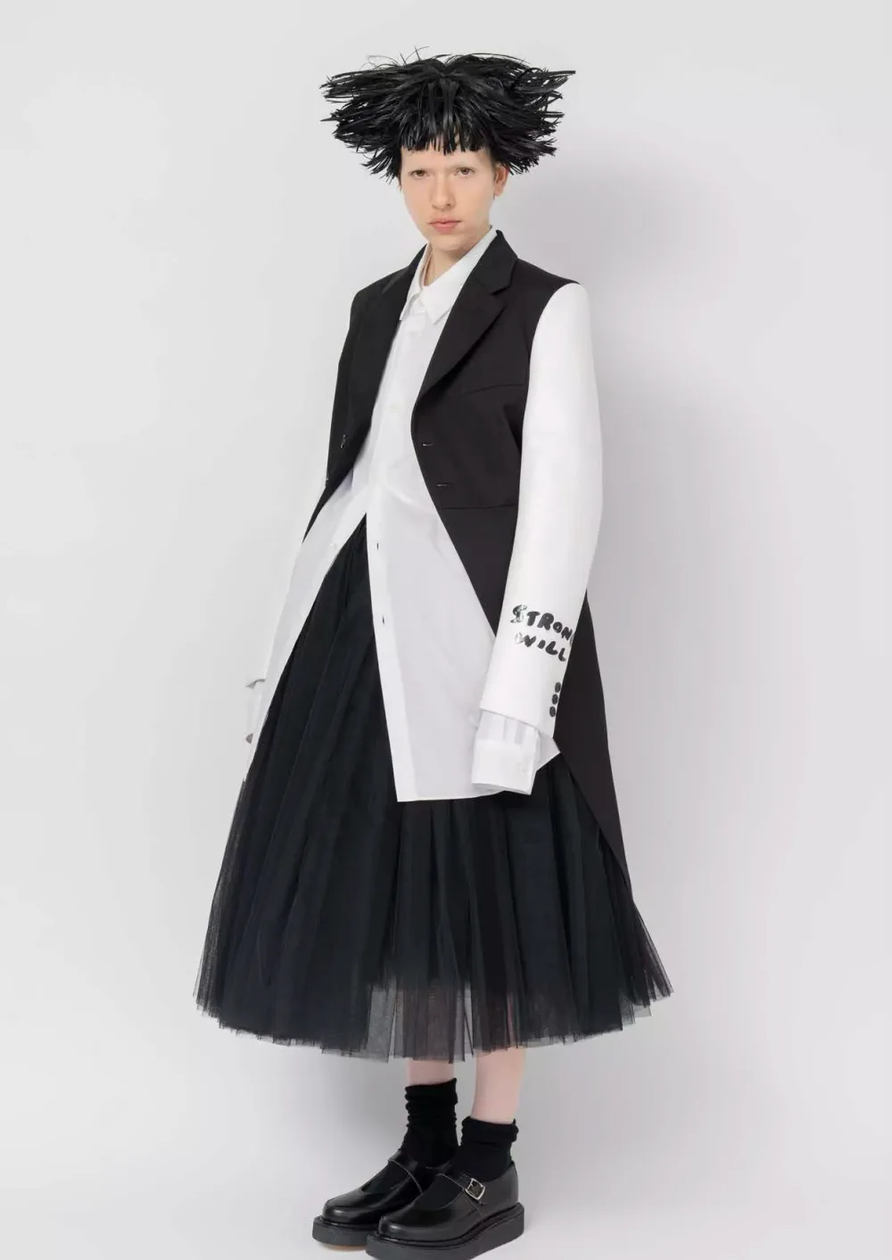 ブラックコムデギャルソン 2023年春夏 LOOK 3