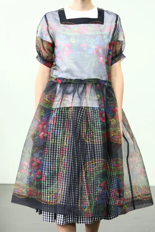トリコ・コムデギャルソン 2014年春夏 LOOK 2 / VIEW 2