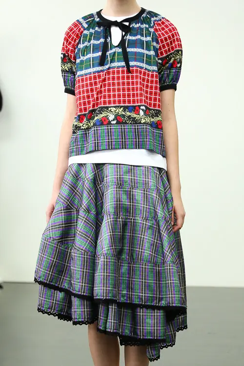 トリコ・コムデギャルソン 2014年春夏 LOOK 23 / VIEW 2