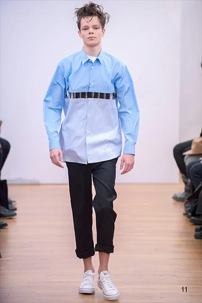 コムデギャルソンシャツ 2016秋冬 LOOK 11