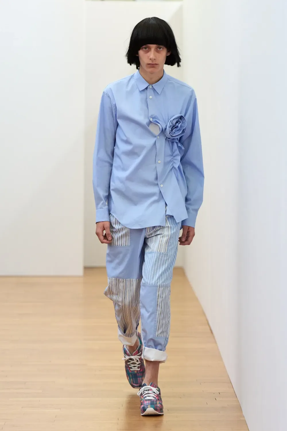 コムデギャルソンシャツ 2025年春夏 LOOK 11