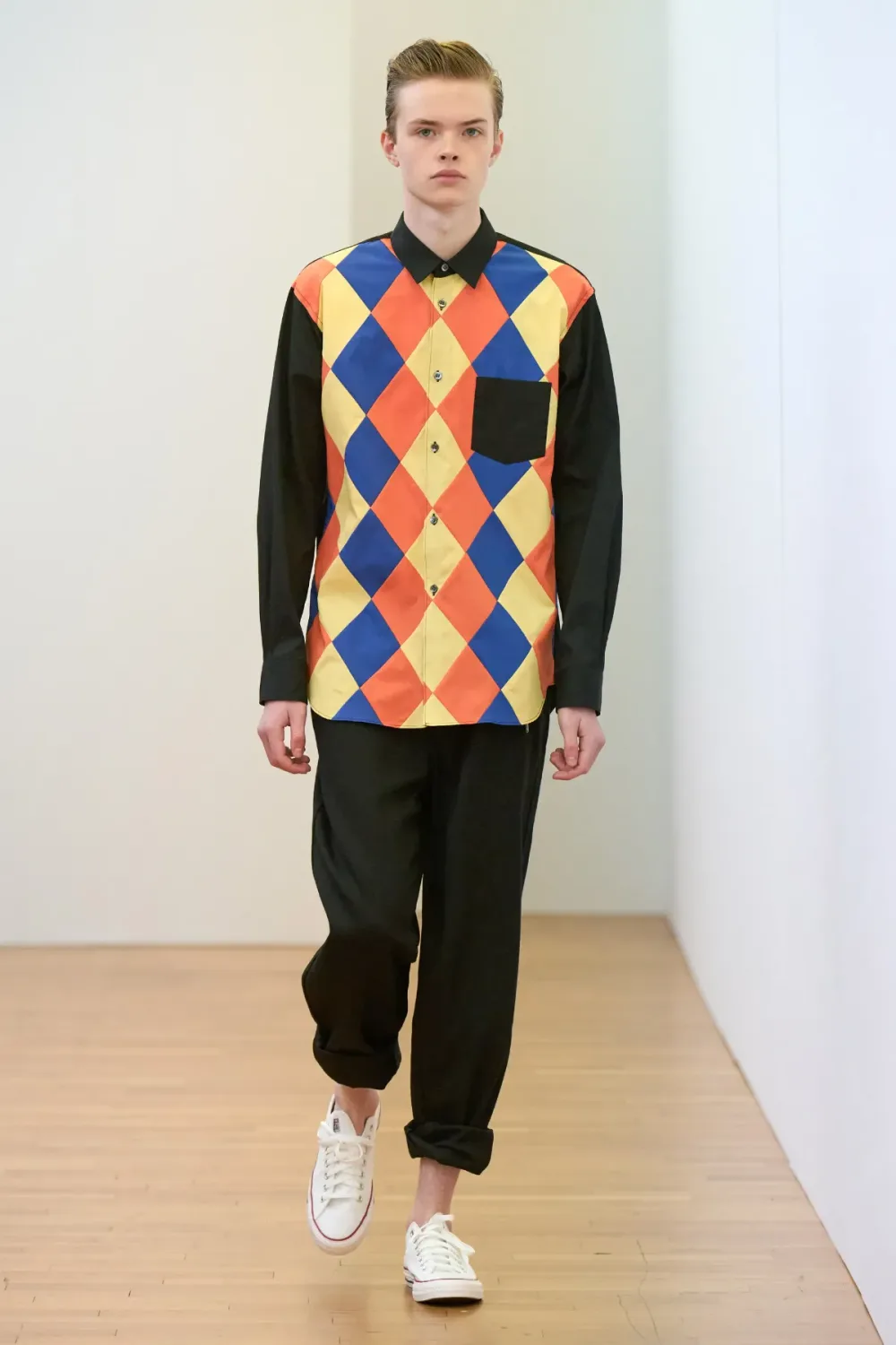 コムデギャルソンシャツ 2024年秋冬 LOOK 27