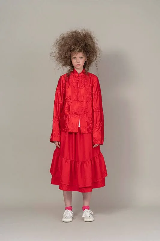コムデギャルソンガール 2020秋冬 LOOK 21