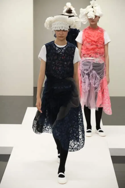 トリココムデギャルソン 2017春夏 LOOK 3
