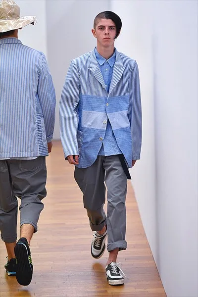 コムデギャルソンシャツ 2018春夏 LOOK 15