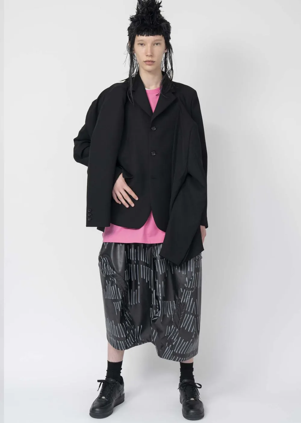 ブラックコムデギャルソン 2025年秋冬 LOOK 8