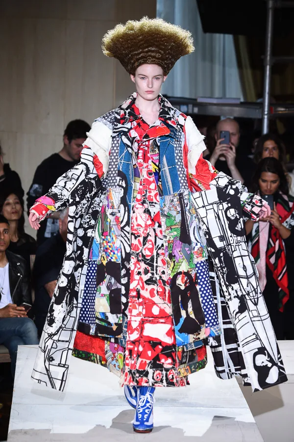 コムデギャルソン 2018春夏 LOOK 6