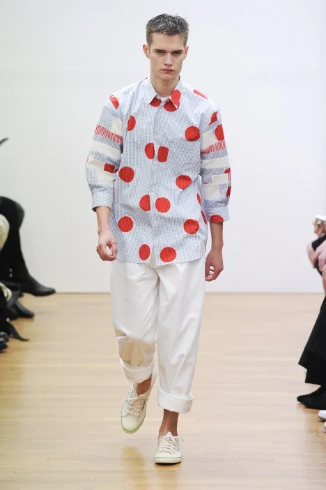 コムデギャルソンシャツ 2012春夏 LOOK 16