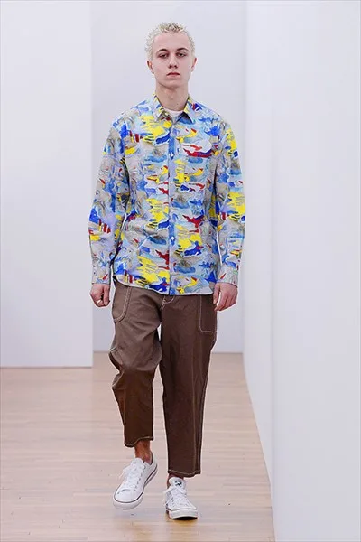 コムデギャルソンシャツ 2017秋冬 LOOK 7
