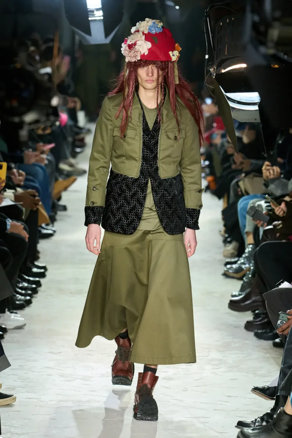 コムデギャルソンオムプリュス 2025年秋冬 LOOK 7