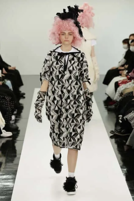 トリココムデギャルソン 2020秋冬 LOOK 4