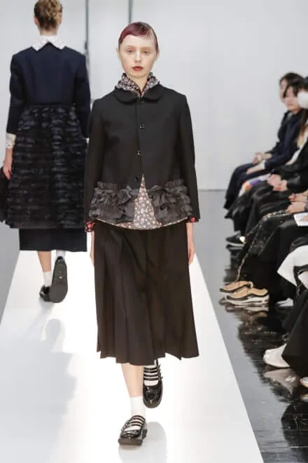 トリココムデギャルソン 2019秋冬 LOOK 42