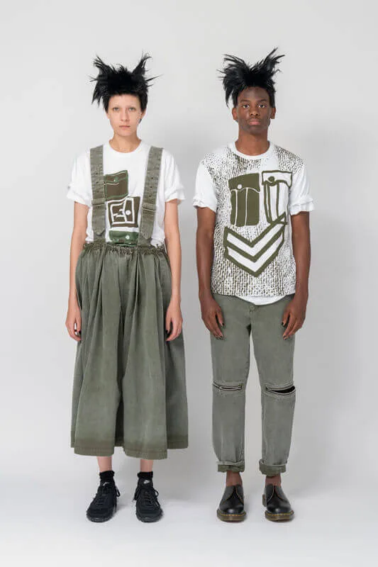 ブラックコムデギャルソン 2020秋冬 LOOK 10