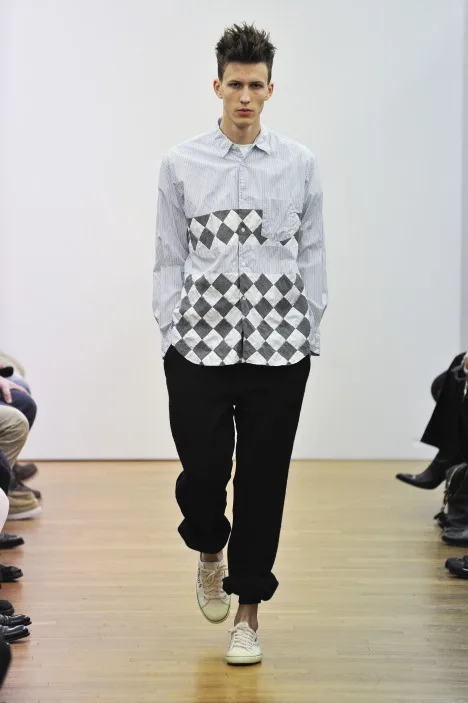 コムデギャルソンシャツ 2011秋冬 LOOK 9