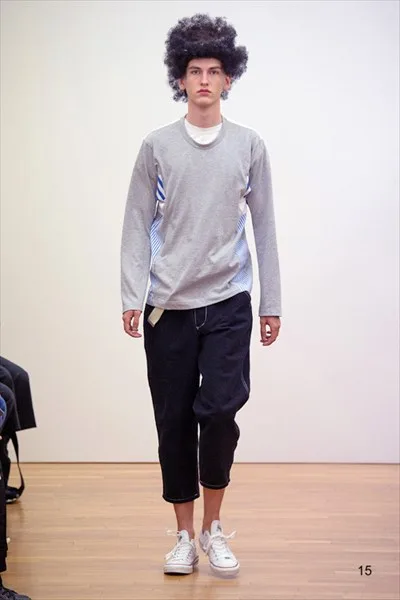 コムデギャルソンシャツ 2016春夏 LOOK 15