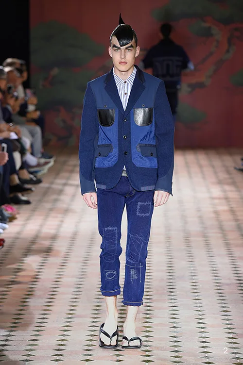 ジュンヤワタナベマン 2015春夏 LOOK 2
