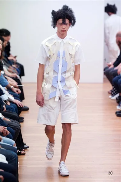 コムデギャルソンシャツ 2016春夏 LOOK 30