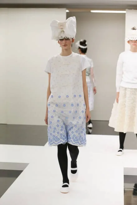 トリココムデギャルソン 2017春夏 LOOK 9