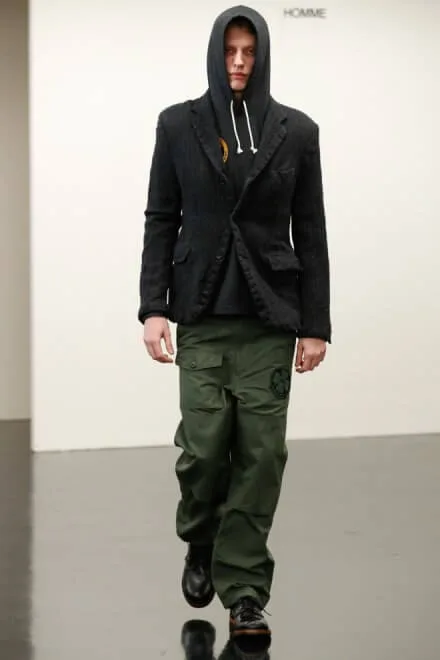 コムデギャルソンオム 2017秋冬 LOOK 24