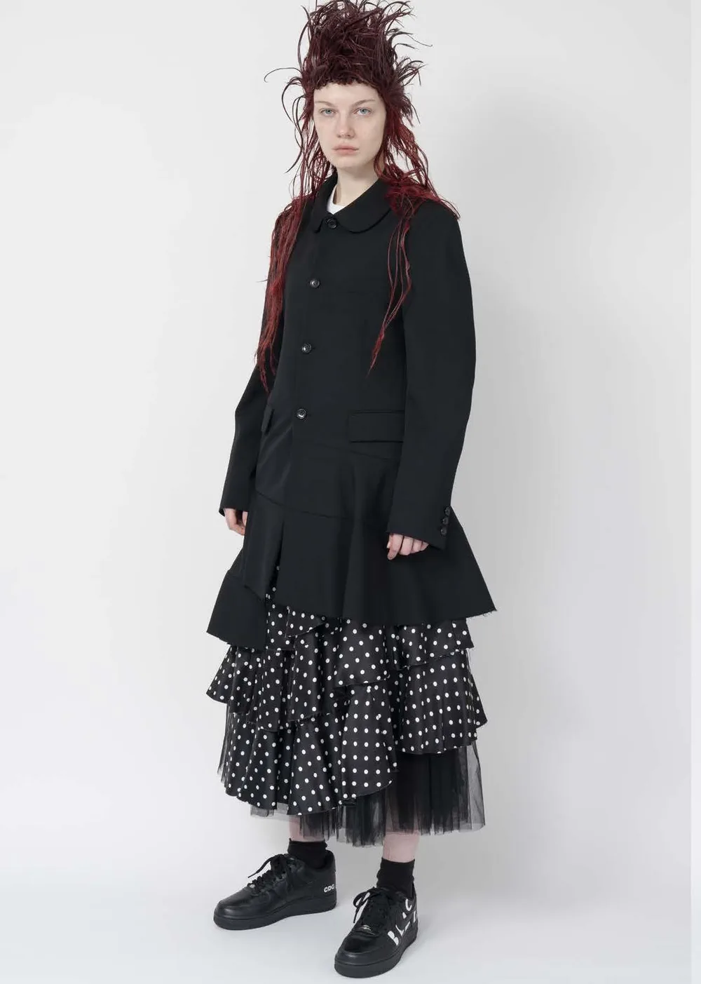 ブラックコムデギャルソン 2025年秋冬 LOOK 7