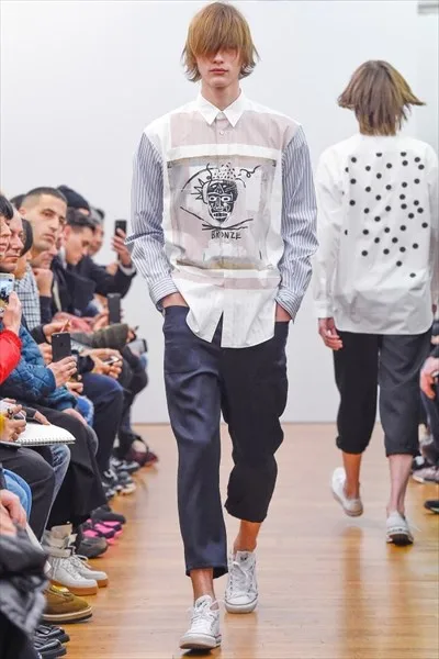 コムデギャルソンシャツ 2018秋冬 LOOK 13