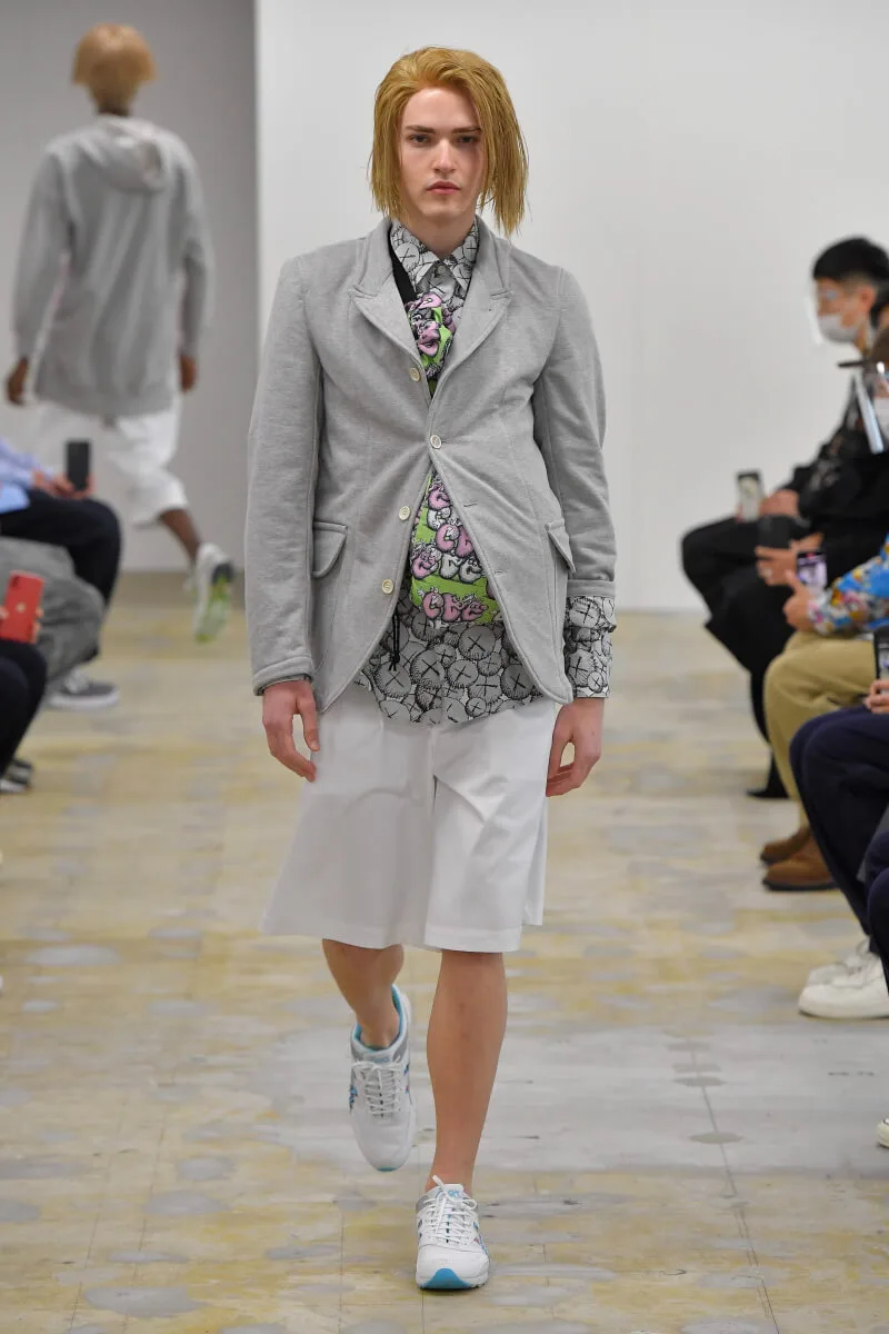 コムデギャルソンシャツ 2021年秋冬 LOOK 13